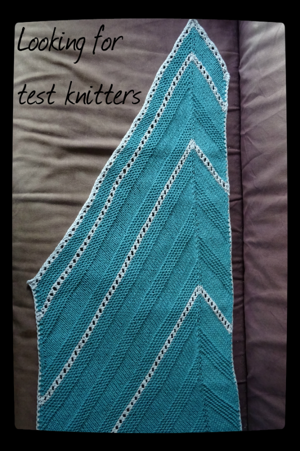 Looking for test knitters - Hidden way Home shawl